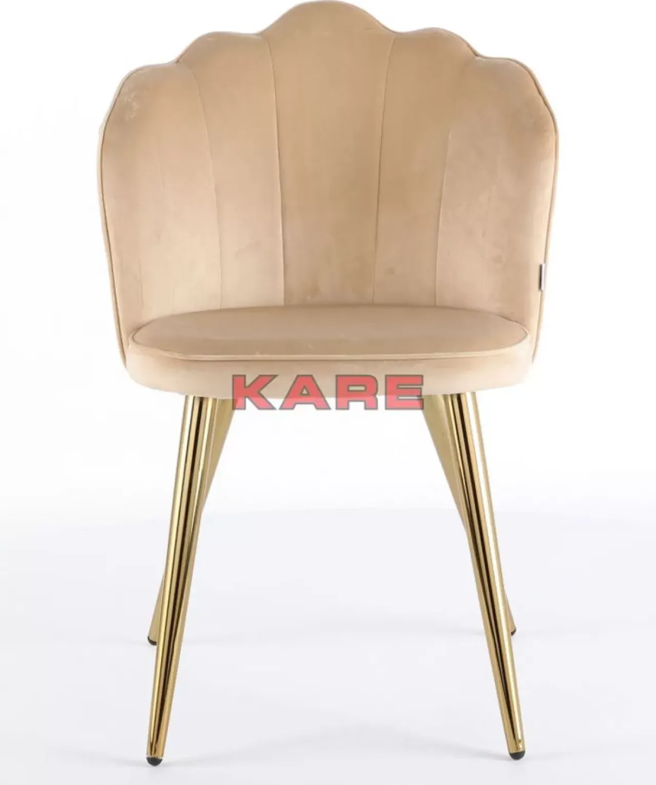 Stühle-KARE Design Stuhl Princess Beige (2/Set)