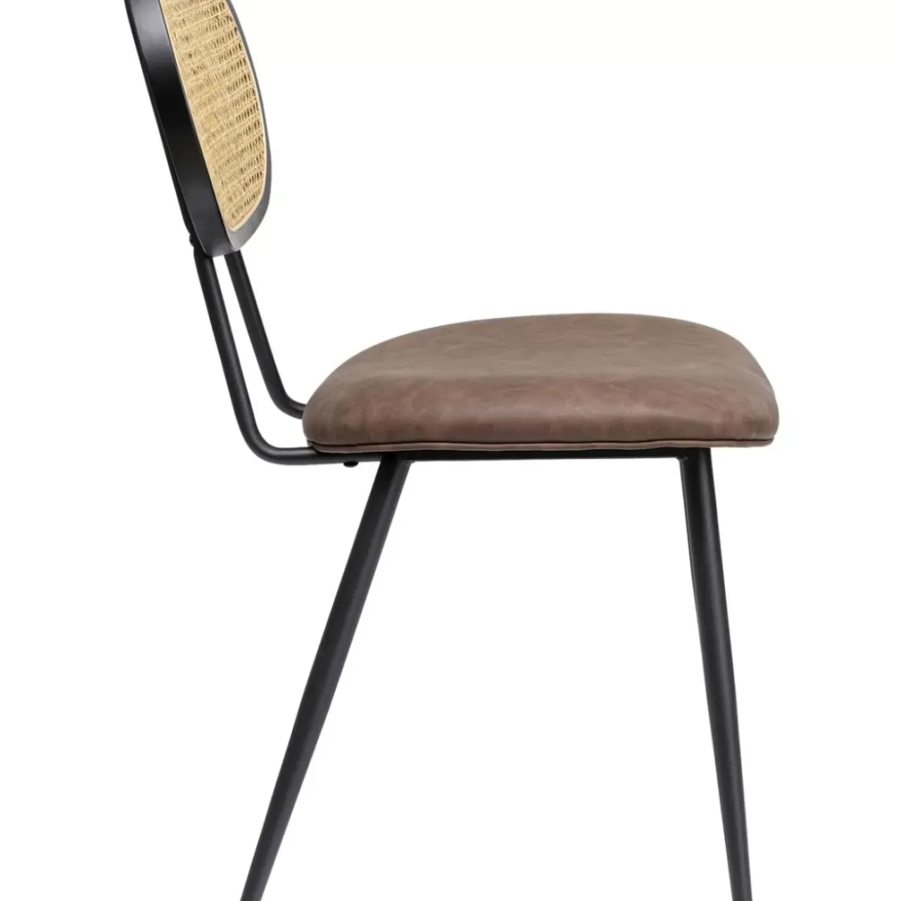 Stühle-KARE Design Stuhl Rosali Braun