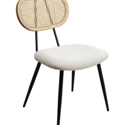 Stühle-KARE Design Stuhl Rosali Creme