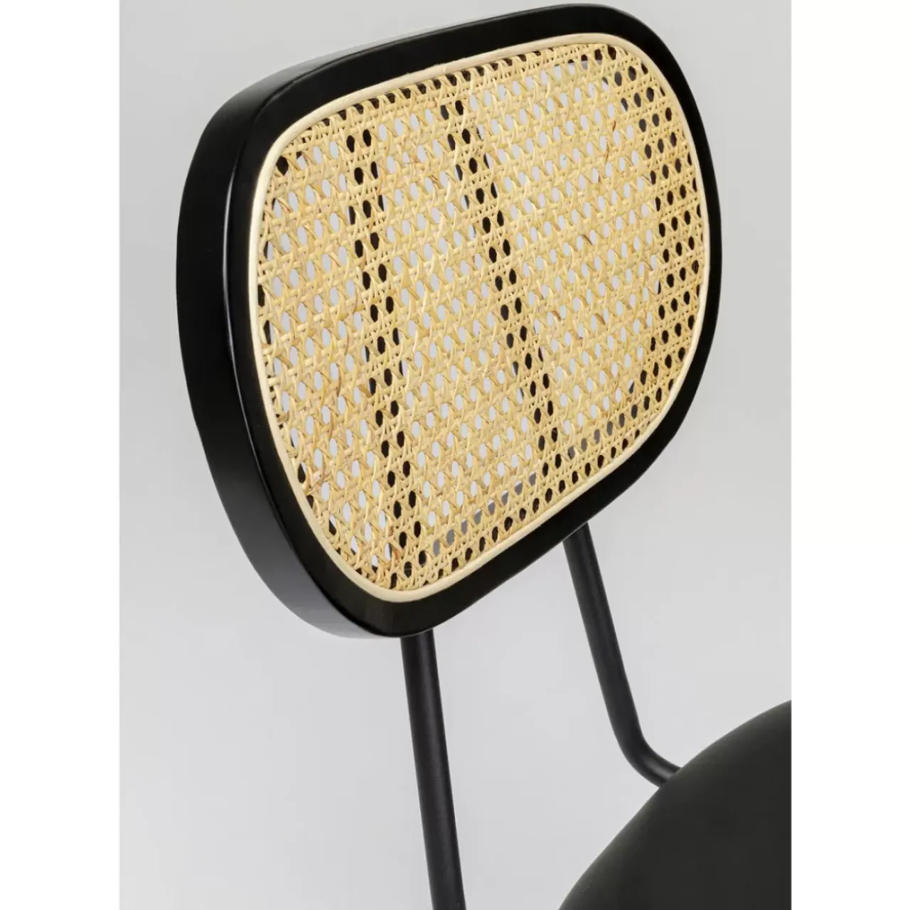 Stühle-KARE Design Stuhl Rosali Schwarz