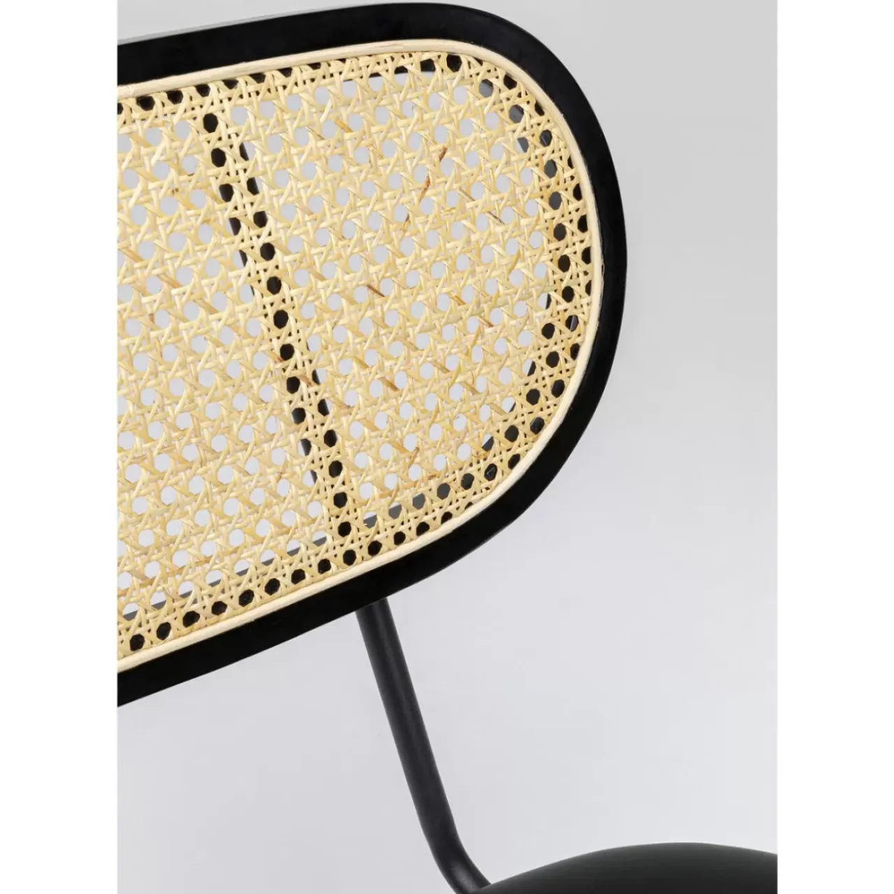 Stühle-KARE Design Stuhl Rosali Schwarz