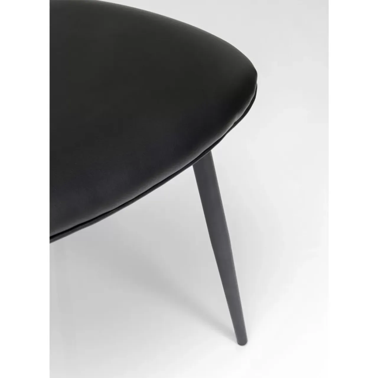 Stühle-KARE Design Stuhl Rosali Schwarz