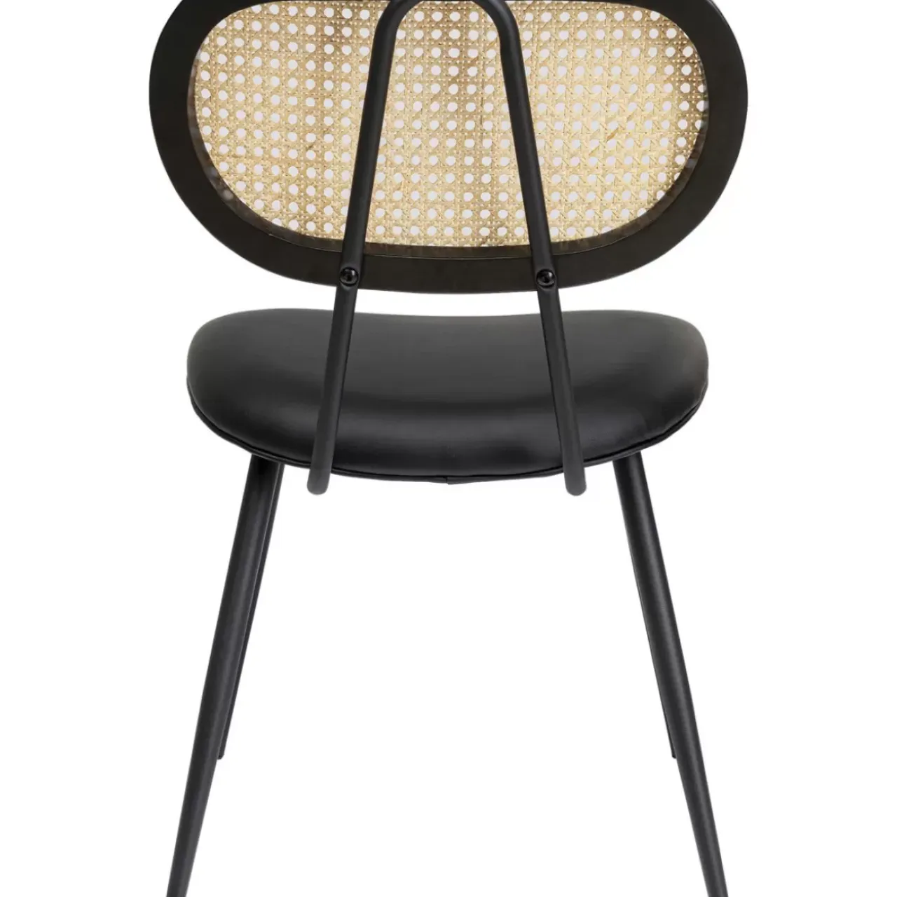 Stühle-KARE Design Stuhl Rosali Schwarz
