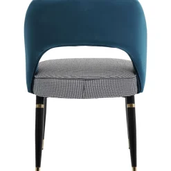 Stühle-KARE Design Stuhl Samantha Petrol