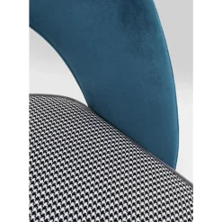 Stühle-KARE Design Stuhl Samantha Petrol