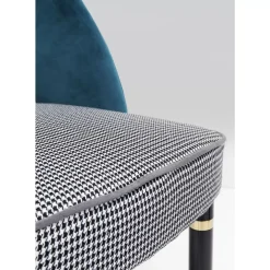 Stühle-KARE Design Stuhl Samantha Petrol