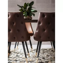 Stühle-KARE Design Stuhl Urban Desire Braun