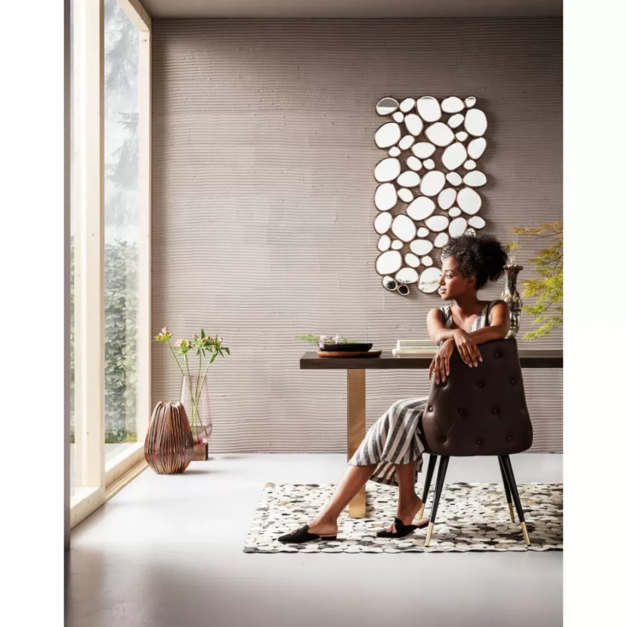 Stühle-KARE Design Stuhl Urban Desire Braun