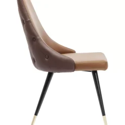 Stühle-KARE Design Stuhl Urban Desire Braun
