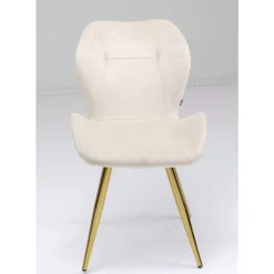 Stühle-KARE Design Stuhl Viva Creme