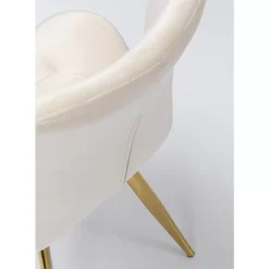Stühle-KARE Design Stuhl Viva Creme