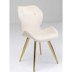 Stühle-KARE Design Stuhl Viva Creme