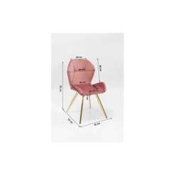 Stühle-KARE Design Stuhl Viva Rose