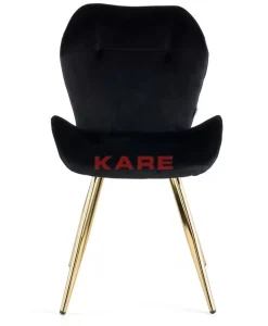 Stühle-KARE Design Stuhl Viva Schwarz