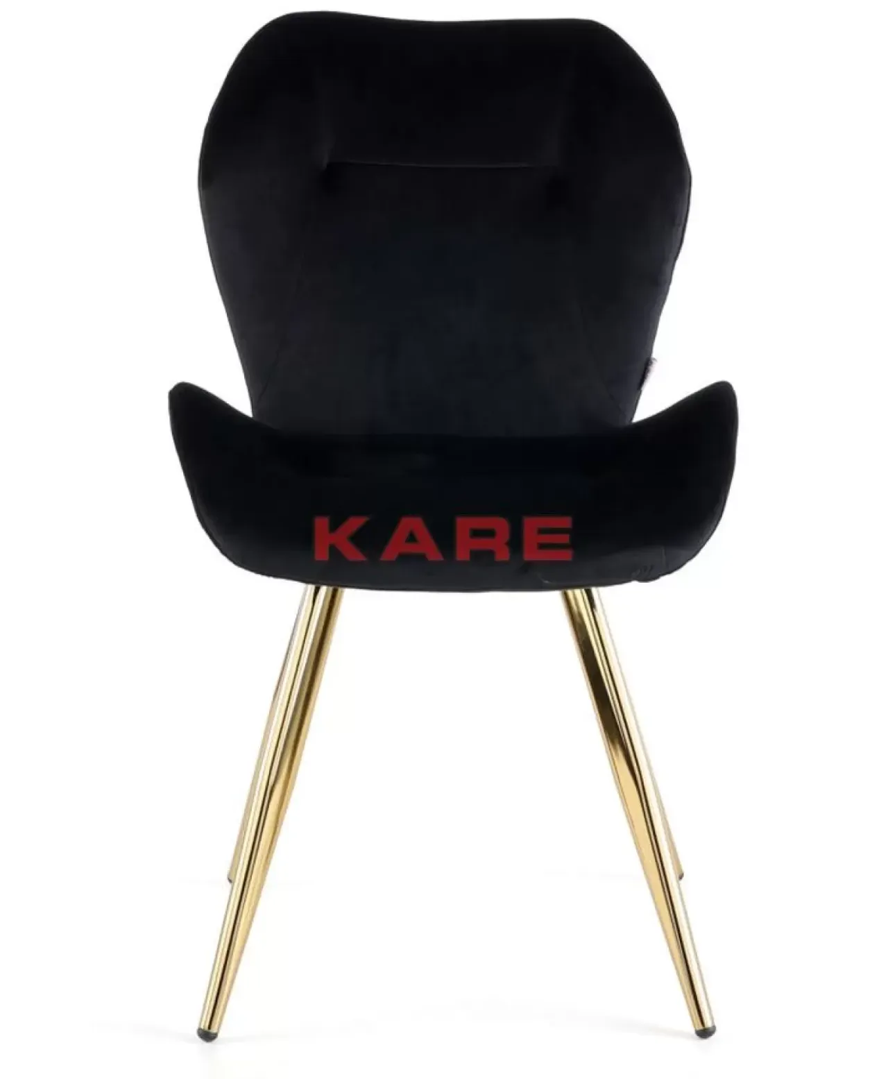 Stühle-KARE Design Stuhl Viva Schwarz