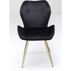 Stühle-KARE Design Stuhl Viva Schwarz
