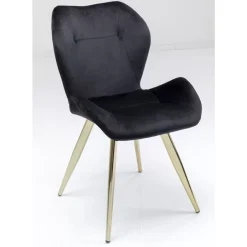 Stühle-KARE Design Stuhl Viva Schwarz