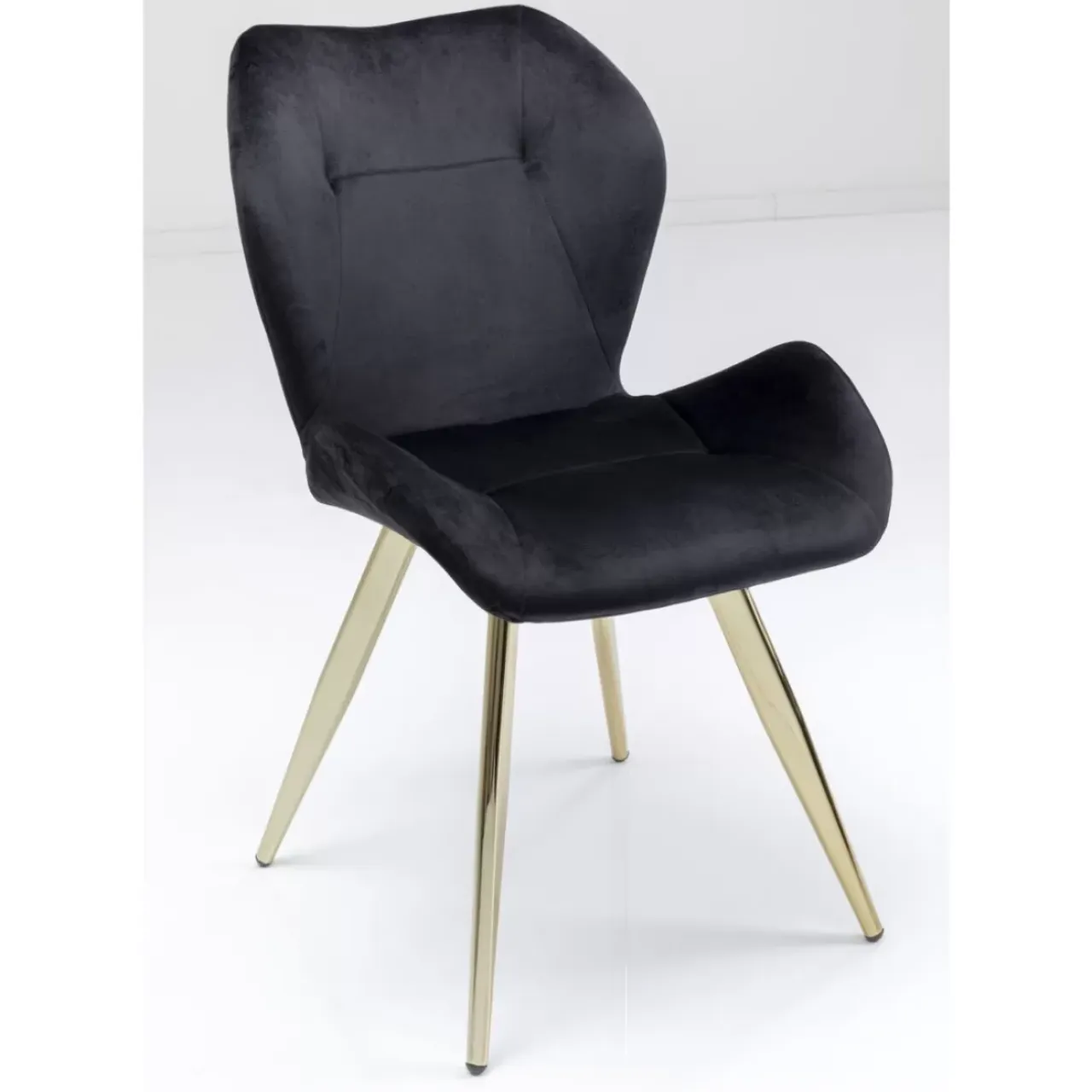 Stühle-KARE Design Stuhl Viva Schwarz