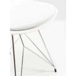 Stühle-KARE Design Stuhl Wire White