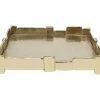 Geschirr & Tischaccessoires-KARE Design Tablett Bricks 42X42Cm