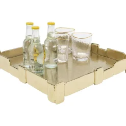 Geschirr & Tischaccessoires-KARE Design Tablett Bricks 42X42Cm