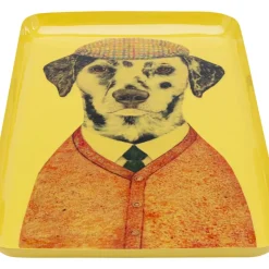 Geschirr & Tischaccessoires-KARE Design Tablett Ego Dalmatian 42X24Cm