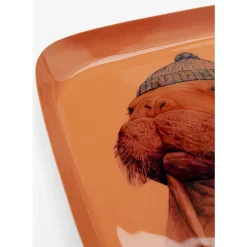 Geschirr & Tischaccessoires-KARE Design Tablett Ego Walrus 21X21Cm