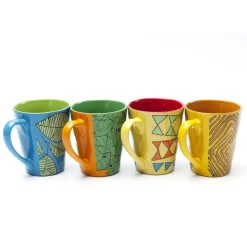 Geschirr & Tischaccessoires-KARE Design Tasse African Heros Sortiert