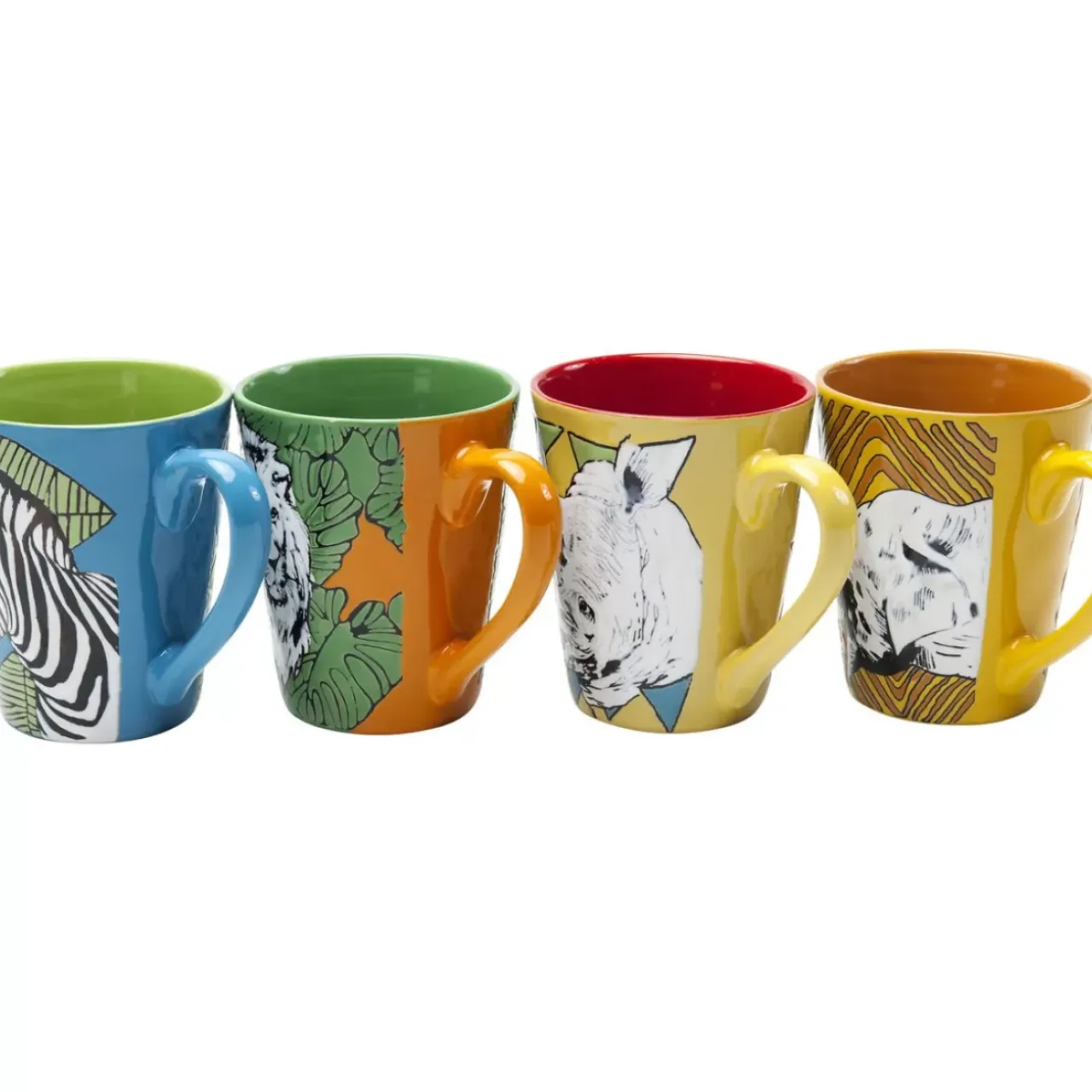 Geschirr & Tischaccessoires-KARE Design Tasse African Heros Sortiert