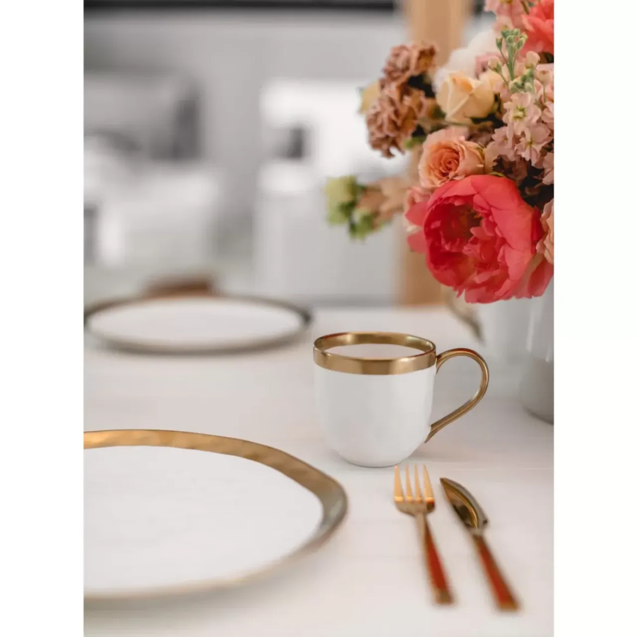 Geschirr & Tischaccessoires-KARE Design Tasse Bell