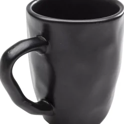 Geschirr & Tischaccessoires-KARE Design Tasse Organic Black