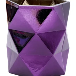 Kerzenständer & Laternen-KARE Design Teelichthalter Rhomb Lila 11