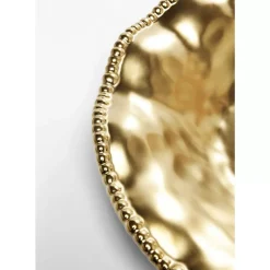 Geschirr & Tischaccessoires-KARE Design Teller Bell Gold O36Cm