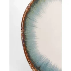 Geschirr & Tischaccessoires-KARE Design Teller Laguna Blau O26Cm