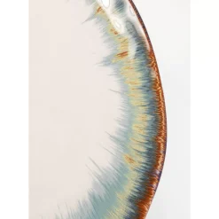 Geschirr & Tischaccessoires-KARE Design Teller Laguna Blau O26Cm