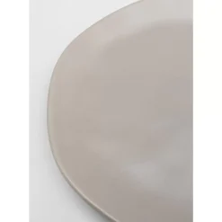 Geschirr & Tischaccessoires-KARE Design Teller Organic Grau O20Cm