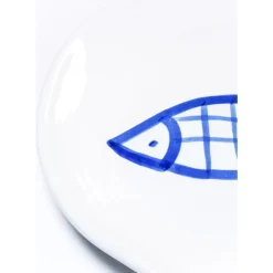 Geschirr & Tischaccessoires-KARE Design Teller Rio Pesce O37Cm