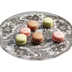 Geschirr & Tischaccessoires-KARE Design Teller Sakura Grau O27