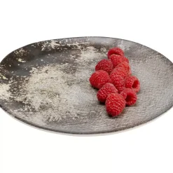 Geschirr & Tischaccessoires-KARE Design Teller Savannah Braun/Grau Matt O20Cm