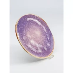 Geschirr & Tischaccessoires-KARE Design Teller Shirley Violett O21Cm
