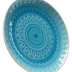 Geschirr & Tischaccessoires-KARE Design Teller Sicilia Blau O21Cm