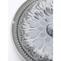 Geschirr & Tischaccessoires-KARE Design Teller Sicilia Mandala Grau O21Cm