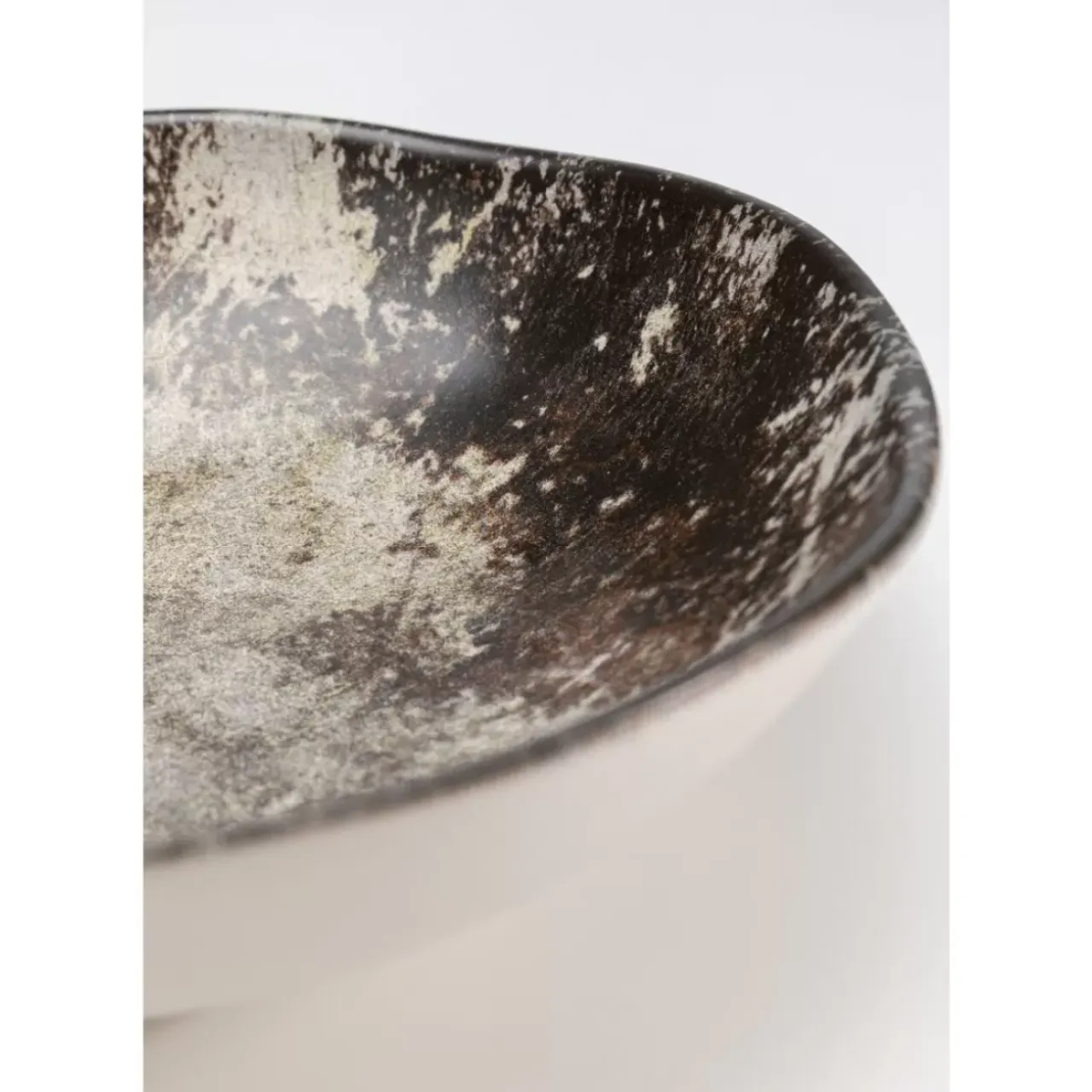 Geschirr & Tischaccessoires-KARE Design Teller Tief Savannah Braun/Grau Matt O20Cm