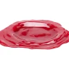 Geschirr & Tischaccessoires-KARE Design Teller Tornado Rot O46Cm