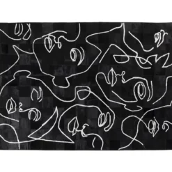 Teppiche-KARE Design Teppich Art Faces 200X300Cm