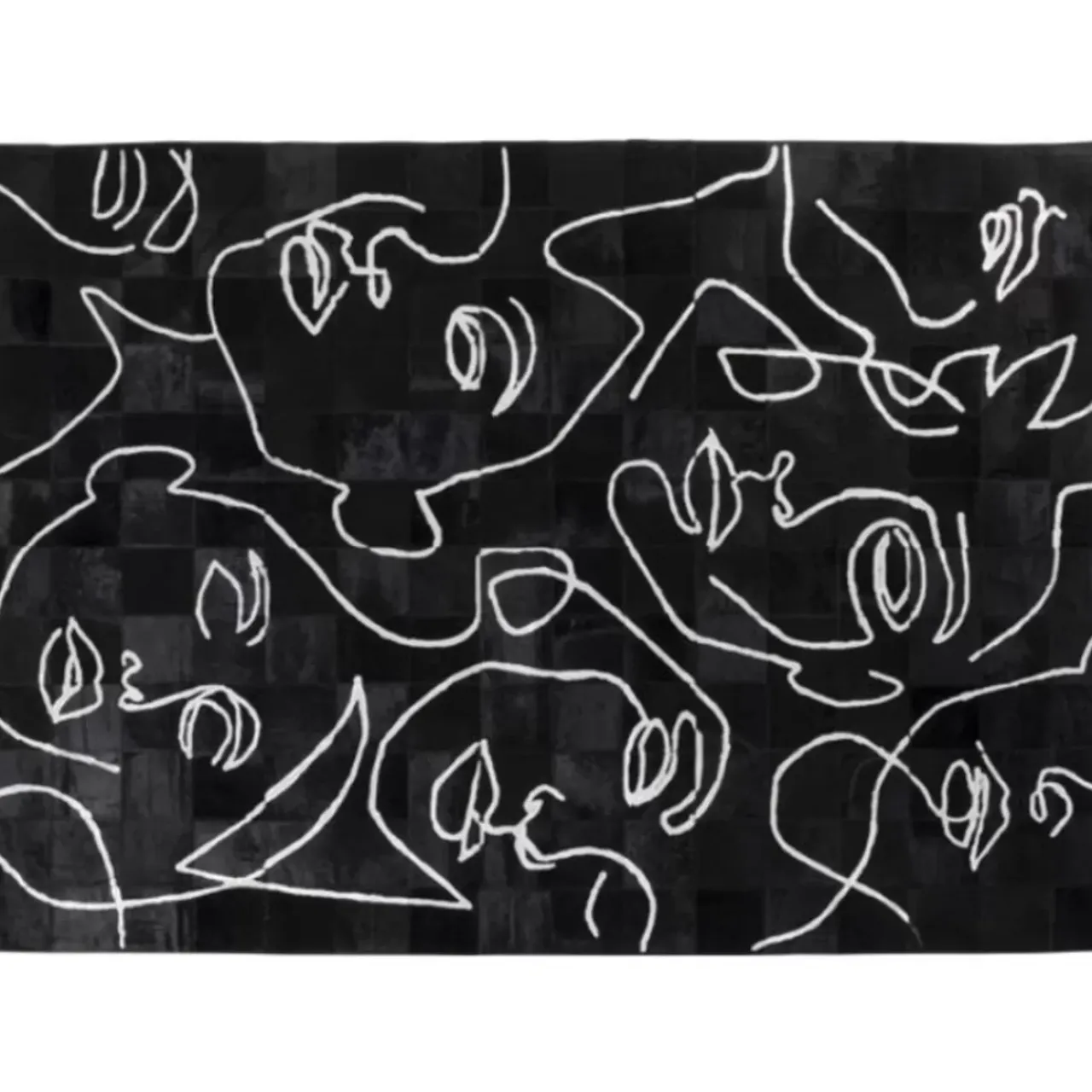 Teppiche-KARE Design Teppich Art Faces 200X300Cm