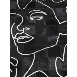 Teppiche-KARE Design Teppich Art Faces 200X300Cm