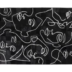 Teppiche-KARE Design Teppich Art Faces 170X240Cm