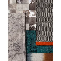 Teppiche-KARE Design Teppich Cosmo Grau Fur 170X240Cm