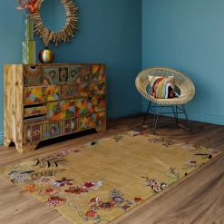 Teppiche-KARE Design Teppich Flowery 120X180Cm